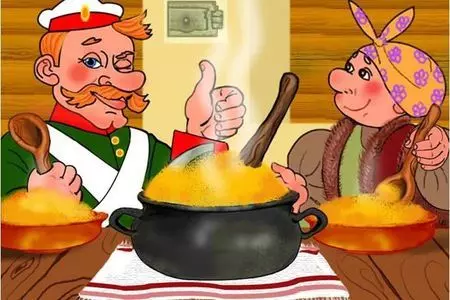 Каша из топора- томленая в горшочке (кино- кулинарный фм): шаг 13