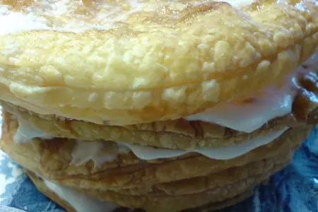 Торт  со  слоёным тестом и  кремом из рикотты // „torta sfogliette bohemien“//сальваторе де ризо: шаг 5