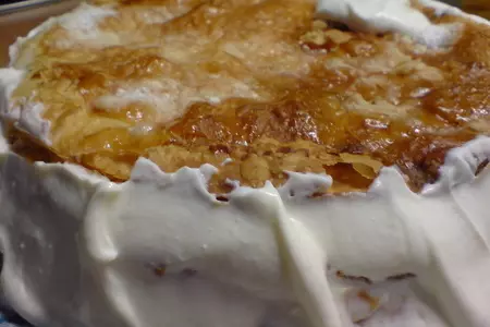 Торт  со  слоёным тестом и  кремом из рикотты // „torta sfogliette bohemien“//сальваторе де ризо: шаг 6