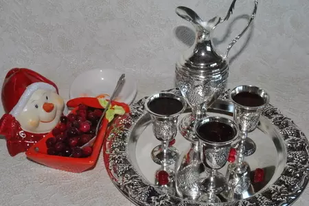 В новый год с напитками из клюквы: шаг 14