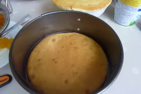 Очень клюквенный торт: шаг 3