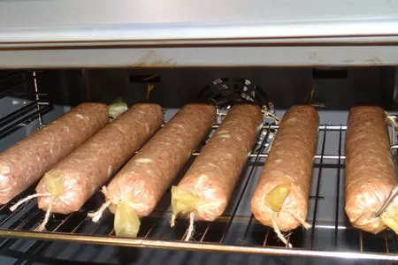 Колбаса домашняя вкусная: шаг 6