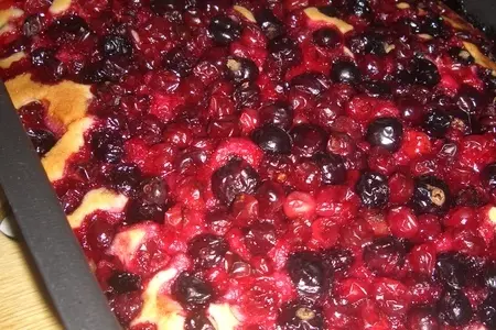 Нарезной ягодный пирог: шаг 7