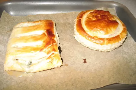 Слойки с рокфором и грушами: шаг 5