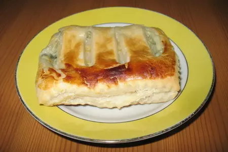 Слойки с рокфором и грушами: шаг 7
