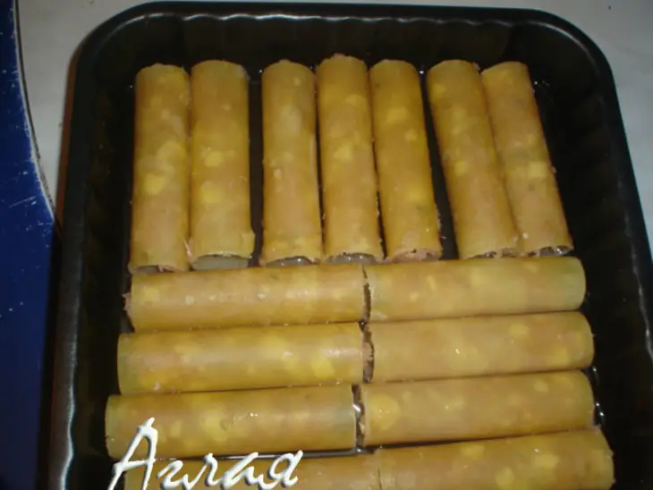 Каннеллони с курицей и сыром: шаг 2