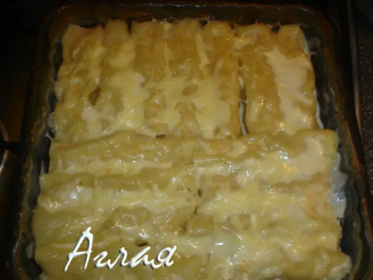 Каннеллони с курицей и сыром: шаг 3