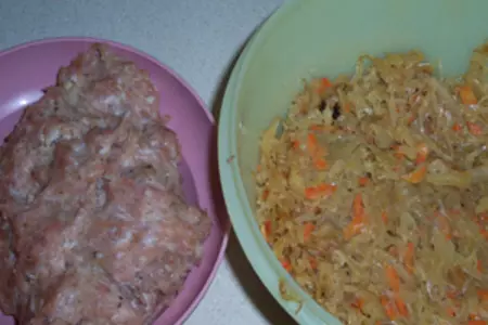Пироги с капустой в духовке: шаг 1