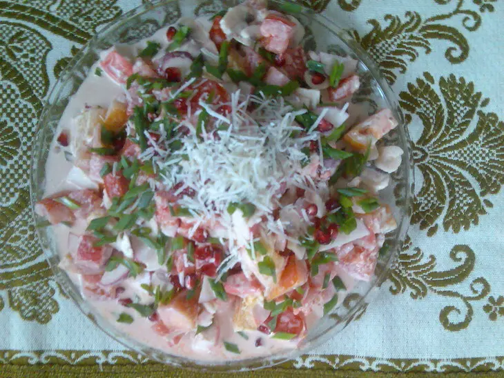 Салат "хочу": шаг 6