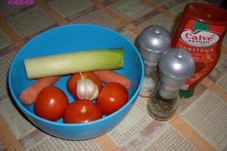 Цветная  овощная запеканка: шаг 2