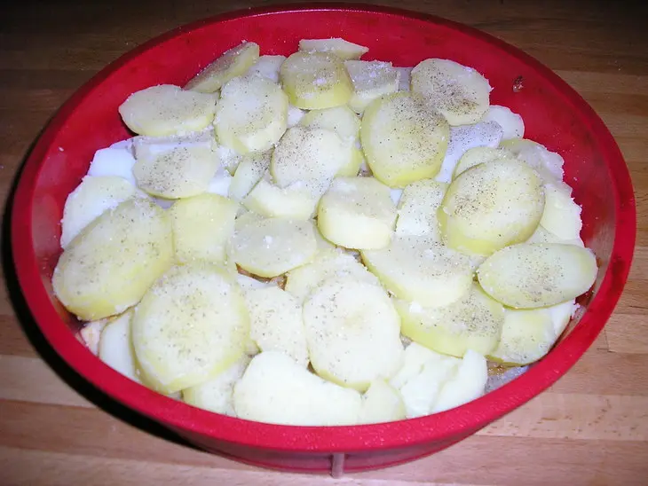 Рыбка под шубкой: шаг 4