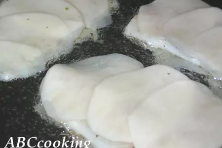 Рыба в картофельной чешуе: шаг 1