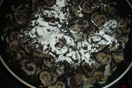 Скоблянка из кукумарии с мясом: шаг 6