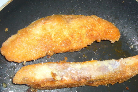 Сёмга в картофельной панировке: шаг 6