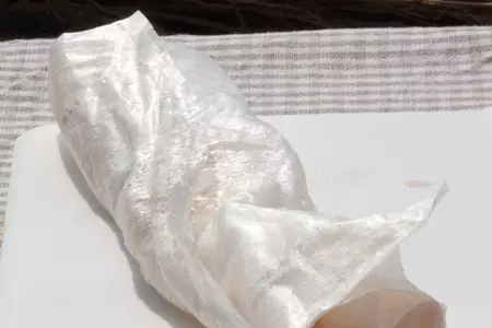 Судак с картофельным хворостом: шаг 4