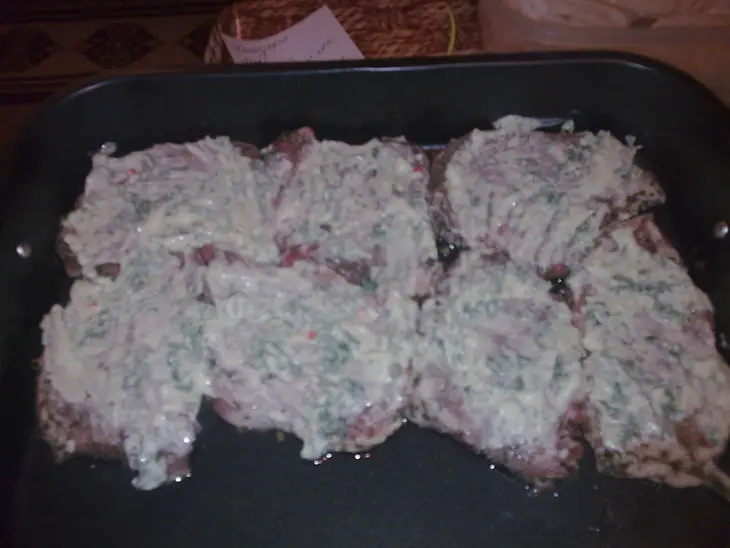 Вариация на тему"мясо по французски": шаг 5