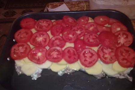 Вариация на тему"мясо по французски": шаг 6