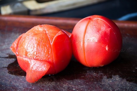 Меланзана рипьено с томатным соусом (фаршированные баклажаны): шаг 5
