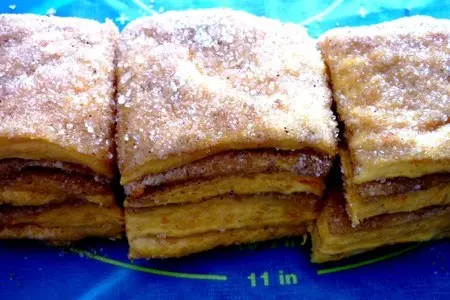 Отрывной тыквенный сахарный хлеб (не проходите мимо!!!): шаг 11
