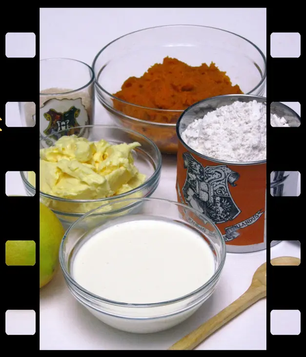 Тыквенный сок и сладкие песочные пирожки с тыквой для кулинаров-волшебников!: шаг 4