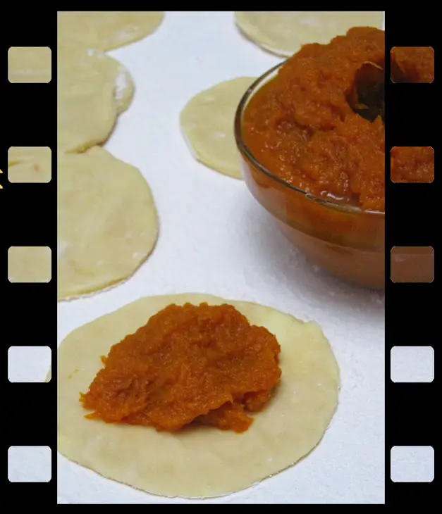 Тыквенный сок и сладкие песочные пирожки с тыквой для кулинаров-волшебников!: шаг 9