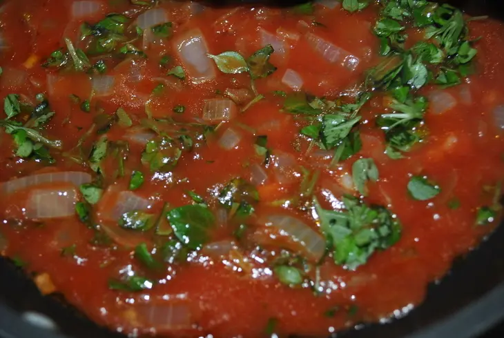 Melanzane alla parmigiana (пармиджана из баклажанов): шаг 5