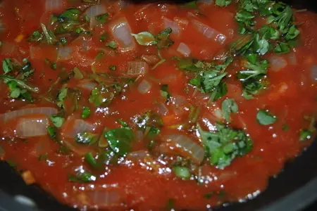 Melanzane alla parmigiana (пармиджана из баклажанов): шаг 5