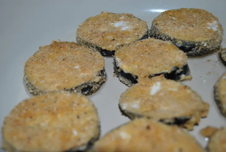 Melanzane alla parmigiana (пармиджана из баклажанов): шаг 9