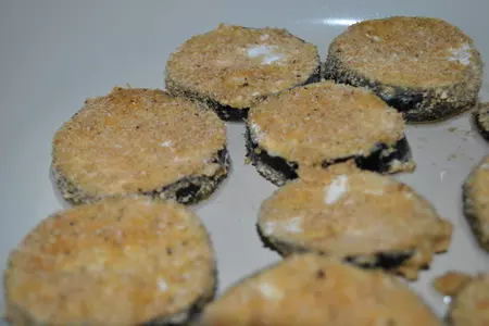 Melanzane alla parmigiana (пармиджана из баклажанов): шаг 9