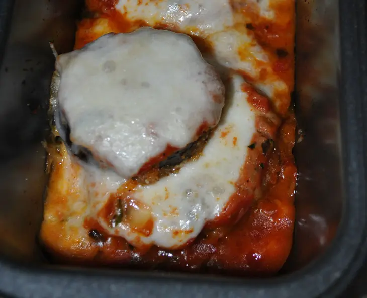 Melanzane alla parmigiana (пармиджана из баклажанов): шаг 18
