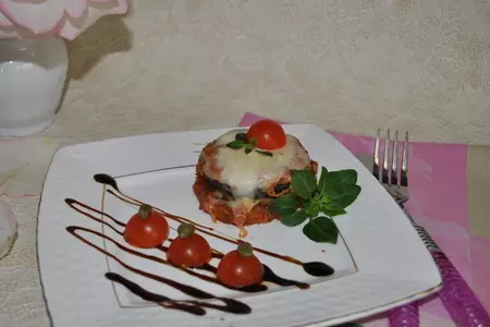 Melanzane alla parmigiana (пармиджана из баклажанов): шаг 19