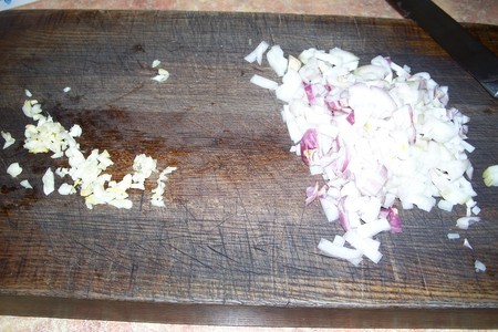 Паста со сливочным соусом с камбалой и оливками: шаг 2