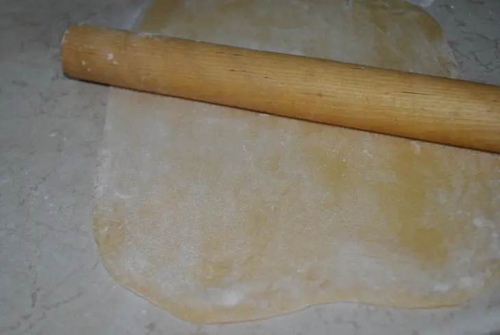 Fazzoletti di seta al pesto («шёлковые платочки» с соусом песто ): шаг 6