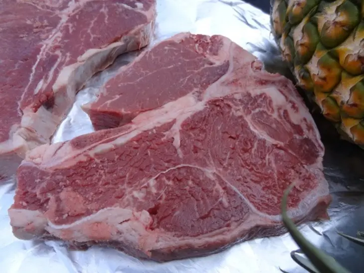 Стэйк т-бонд с ананасом: шаг 2