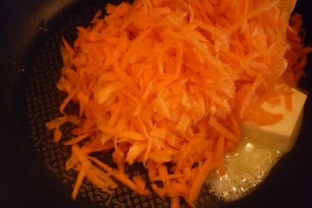Морковный рулет с творожным сыром: шаг 1