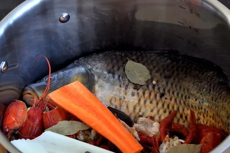 Солянка сборная рыбная "купеческая": шаг 4
