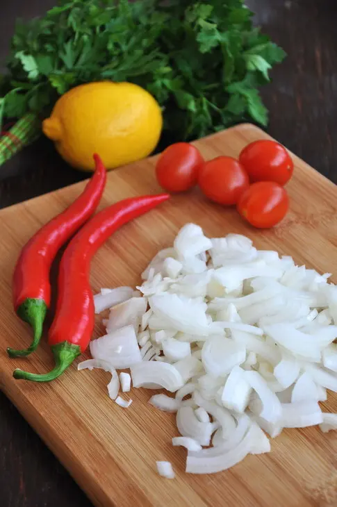 Солянка сборная рыбная "купеческая": шаг 5
