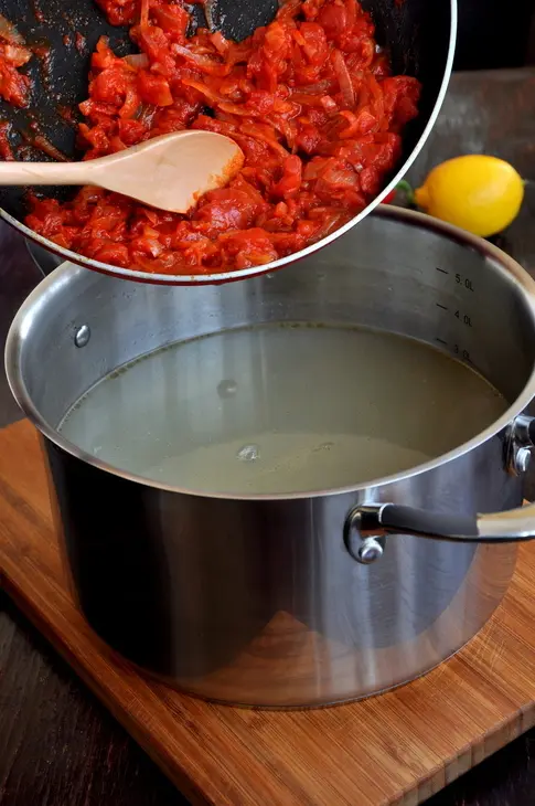 Солянка сборная рыбная "купеческая": шаг 9