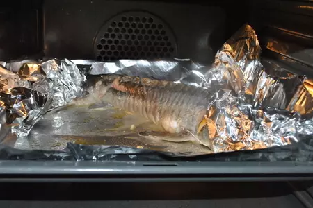 Деликатесный осетр, фаршированный к празднику или very important fish: шаг 15