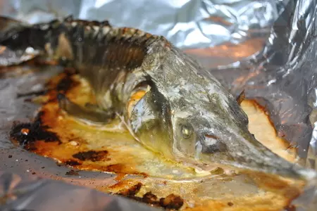 Деликатесный осетр, фаршированный к празднику или very important fish: шаг 16