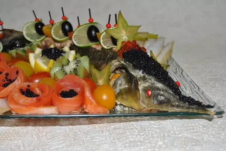 Деликатесный осетр, фаршированный к празднику или very important fish: шаг 17