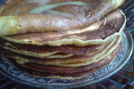 Лимонные блины с маком и лимонным соусом: шаг 8