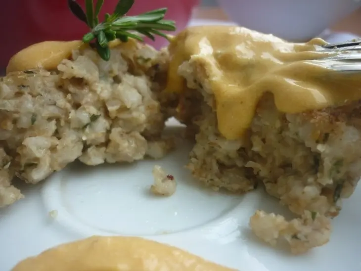 Котлеты из перловой крупы с творожным сыром: шаг 6