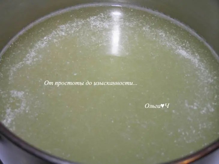 Блины на сыворотке (без яиц): шаг 1