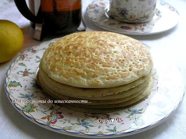 Блины на сыворотке (без яиц): шаг 5