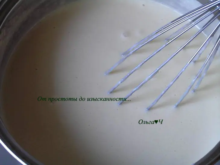 Блины на манке и кефире с лаймом: шаг 4