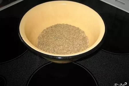 Вегетарианские котлеты из чечевицы: шаг 1