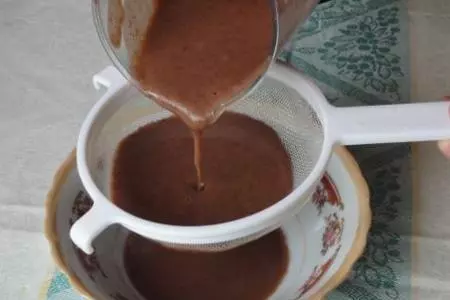 Молочное бланманже из фасоли и гороха: шаг 6
