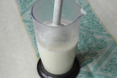 Молочное бланманже из фасоли и гороха: шаг 9