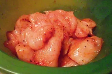 Куриное филе с паприкой и овощами: шаг 1